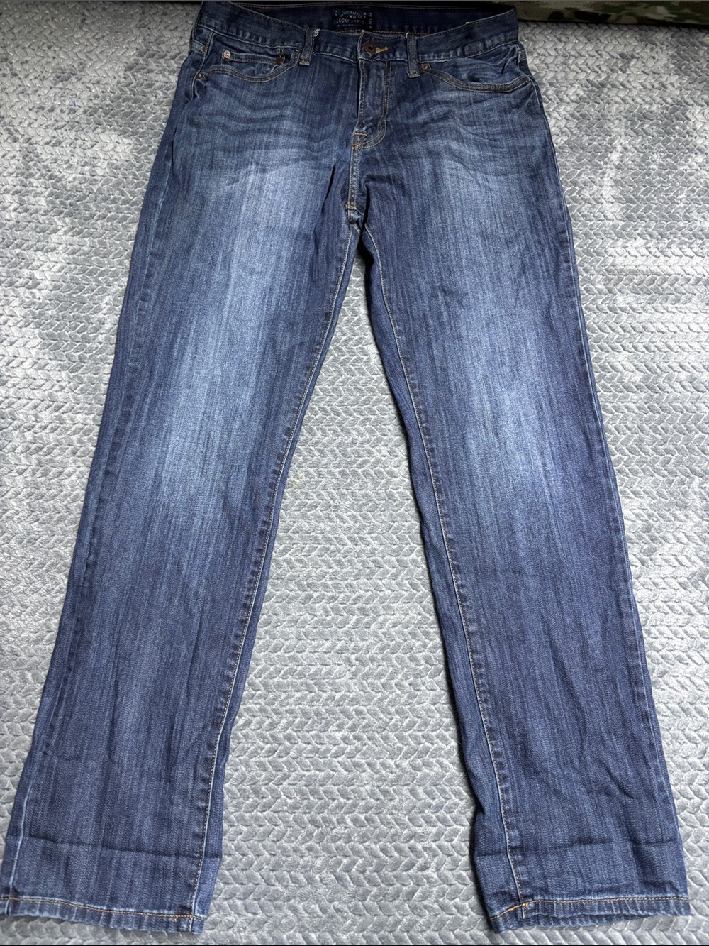 Lucky Brand Men's 221 Original Straight Jeans - Medium Blue 34x34